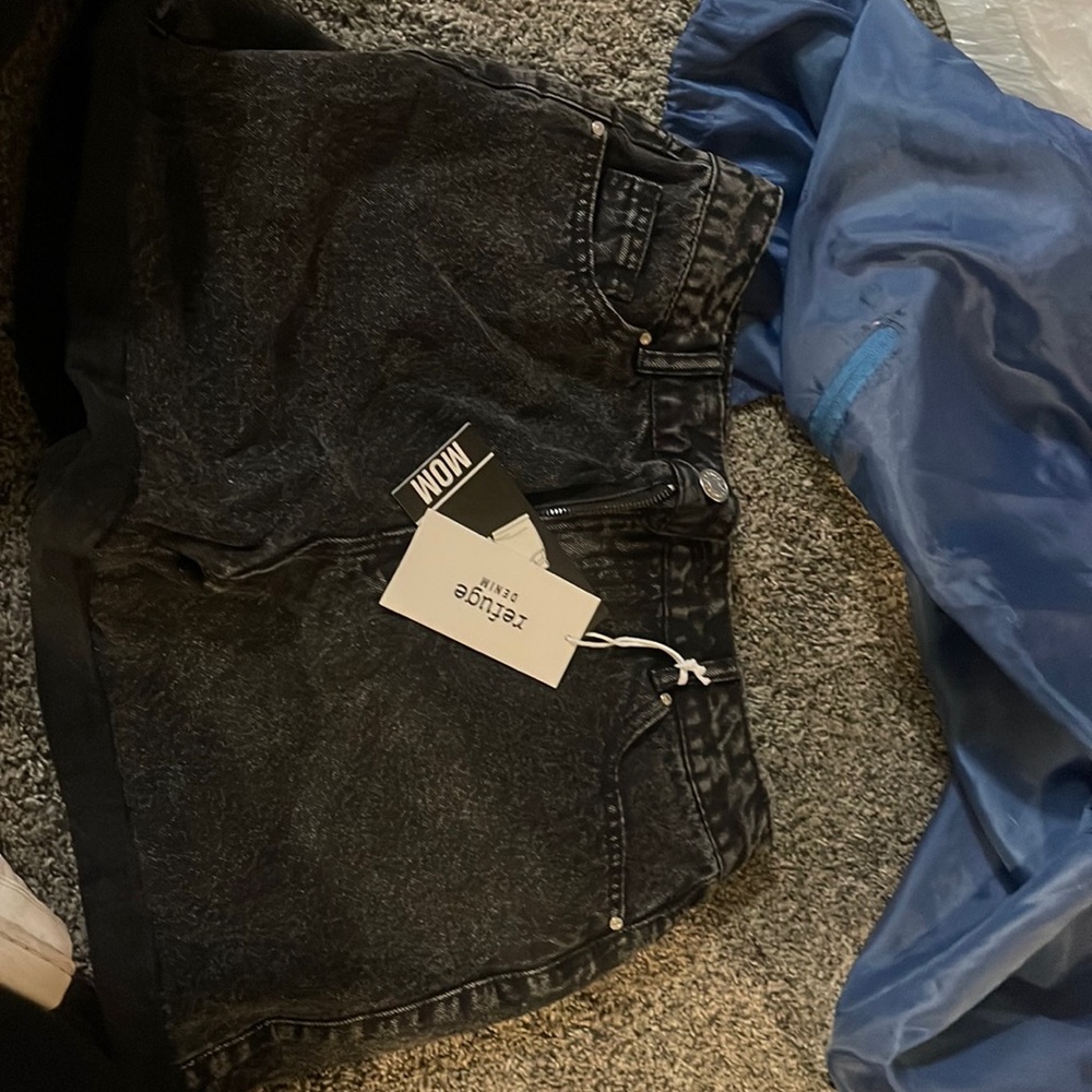 Denim high waisted